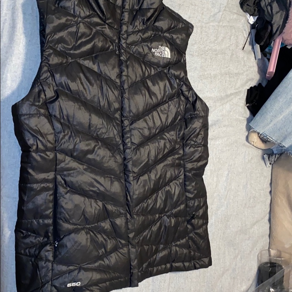 The North Face black vest